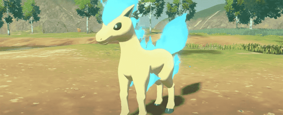 Pokémon Legends: Arceus vous donne essentiellement un Ponyta brillant