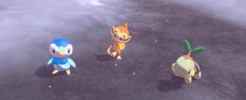 Pokemon Legends: Arceus – Comment obtenir Turtwig, Chimchar et Tiplouf