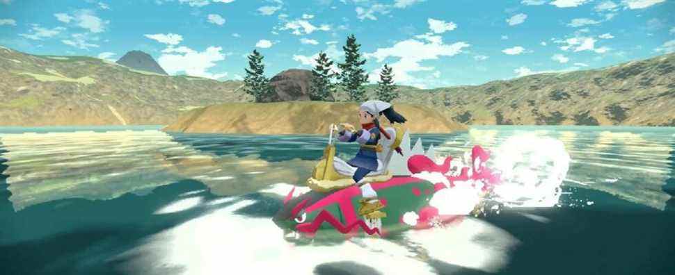 Pokemon Legends: les joueurs d'Arceus ne sont pas impressionnés par les capacités de natation du protagoniste