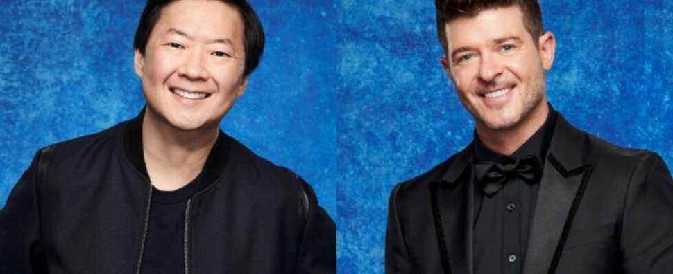 Pourquoi Ken Jeong et Robin Thicke du chanteur masqué se seraient éloignés pendant la saison 7