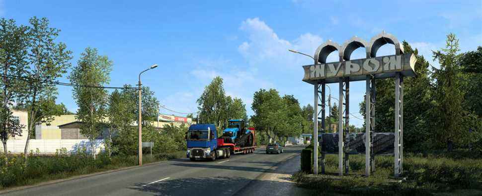 Regardez 20 minutes du DLC Heart Of Russia d'Euro Truck Simulator 2