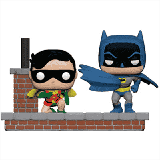 Le 80e anniversaire de Batman Batman et Robin 1964 Pop!  Moment comique