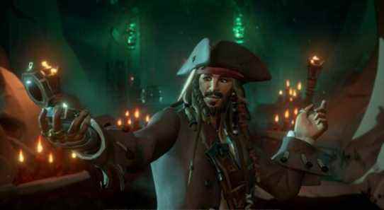 Sea Of Thieves marque un croisement avec une IP pirate légèrement moins pertinente Pirates des Caraïbes