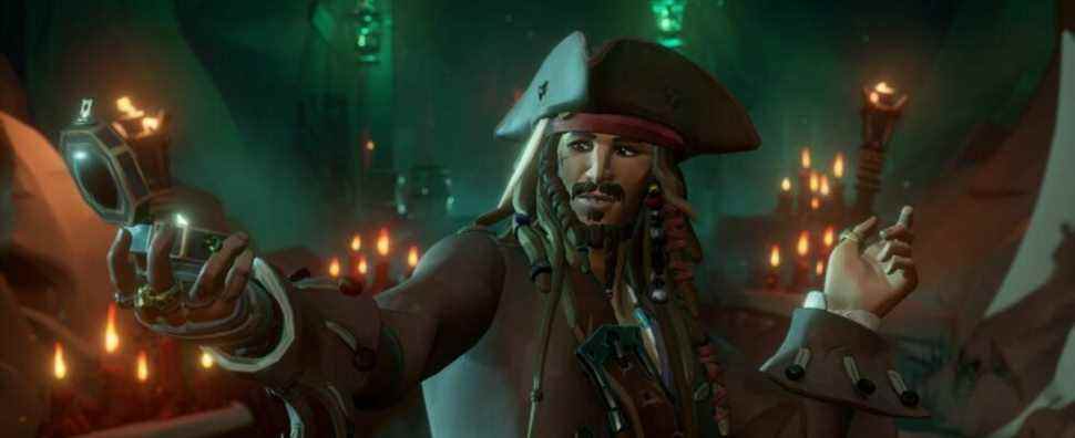 Sea Of Thieves marque un croisement avec une IP pirate légèrement moins pertinente Pirates des Caraïbes