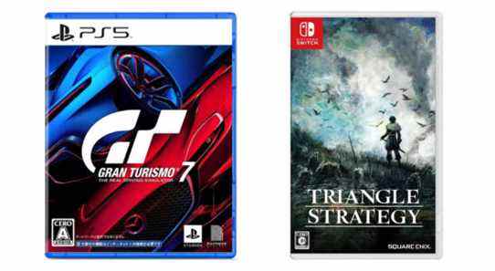 Sorties de jeux japonais de cette semaine : Gran Turismo 7, Triangle Strategy, etc.