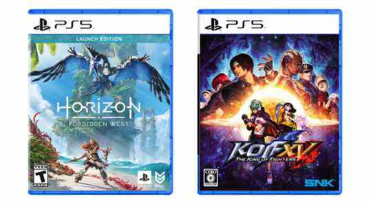 Sorties de jeux japonais de cette semaine : Horizon Forbidden West, The King of Fighters XV, plus