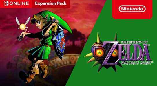 The Legend of Zelda: Majora's Mask rejoint Switch Online la semaine prochaine