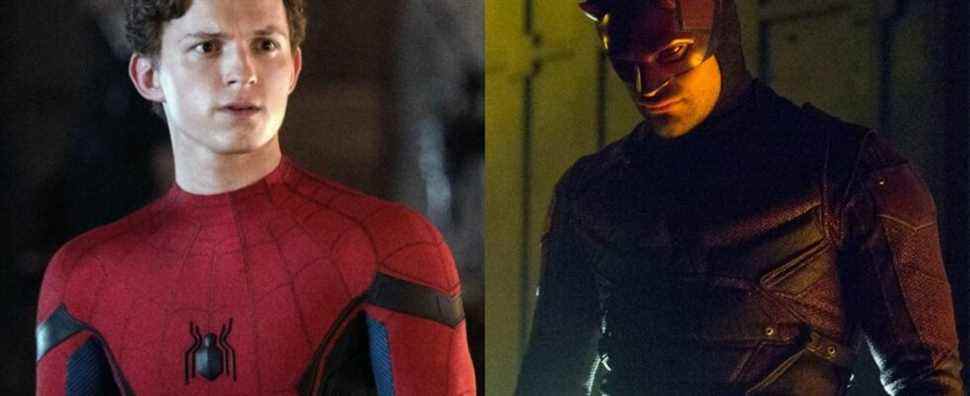 Tom Holland sur ce que c'était que de travailler avec Charlie Cox de Daredevil pour Spider-Man: No Way Home