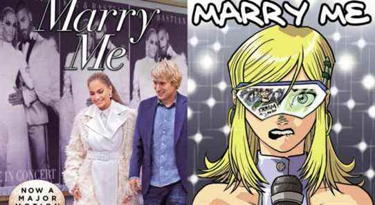 Voici l'inspiration Webcomic derrière Marry Me, avec Owen Wilson et Jennifer Lopez
