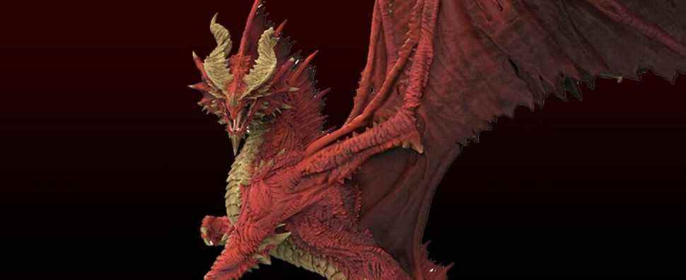 WizKids 'annonce l'arrivée d'une miniature de dragon rouge gargantuesque cette année