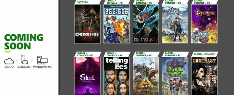 Xbox Game Pass ajoute CrossfireX, Besiege, ARK: Ultimate Survivor Edition et plus début février