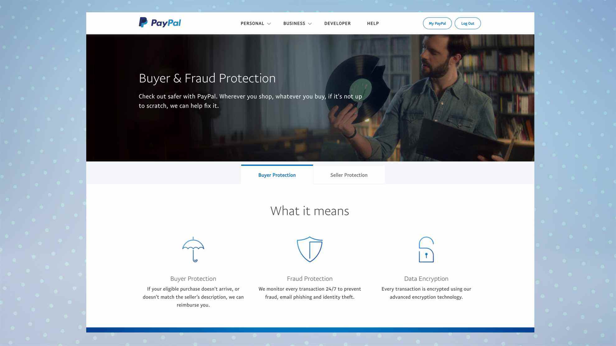Protection des acheteurs et de la fraude PayPal