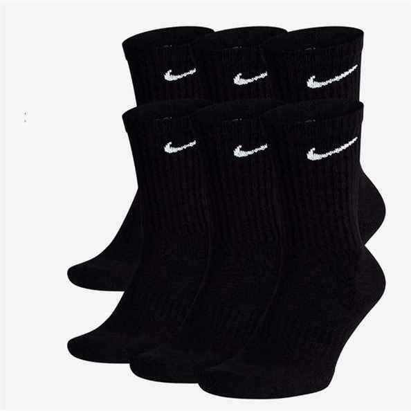 Chaussettes mi-mollet matelassées Nike Performance en coton pour homme (6 paires)