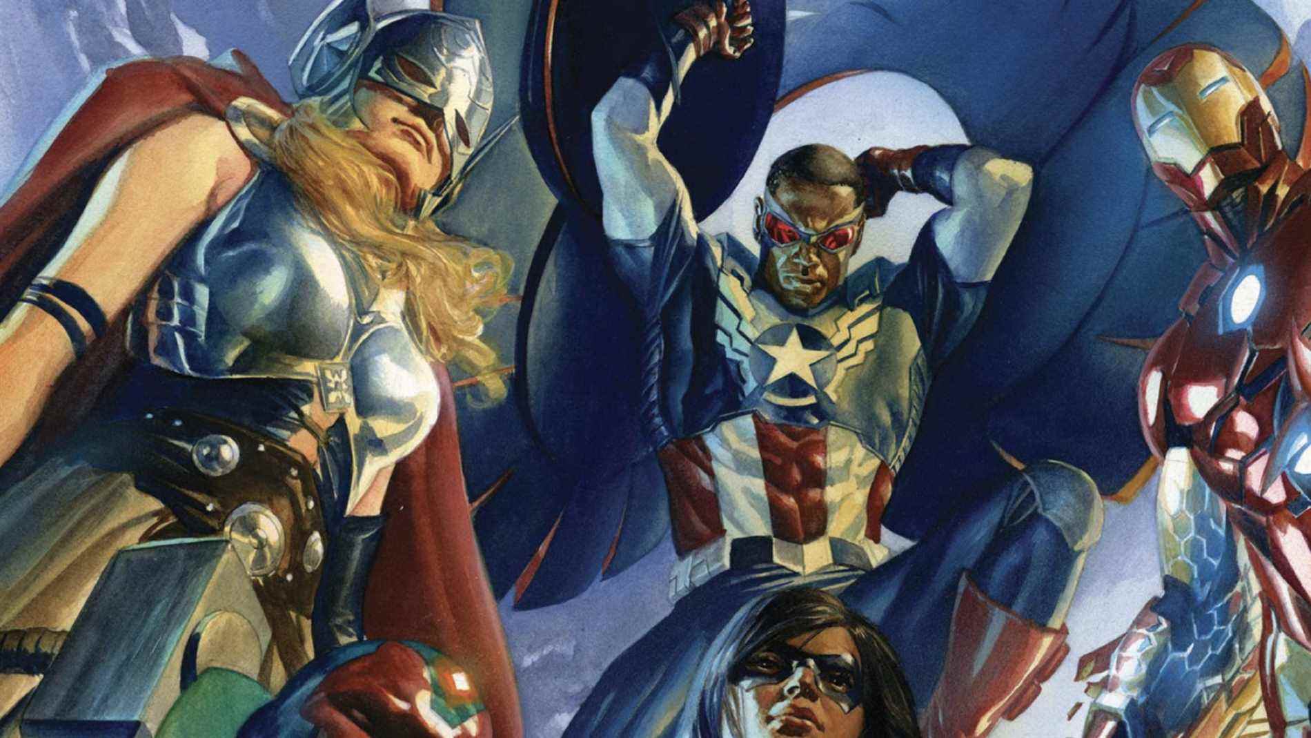 All-New All-Different Avengers #1 extrait de couverture
