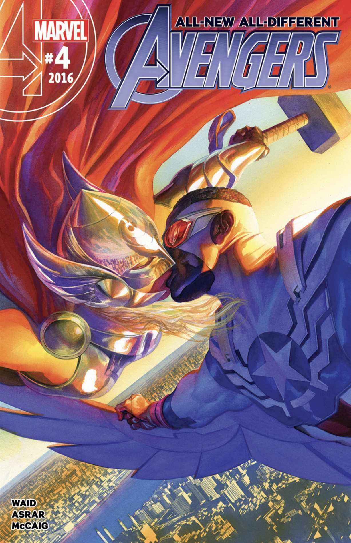 La toute nouvelle couverture All-Different Avengers #4