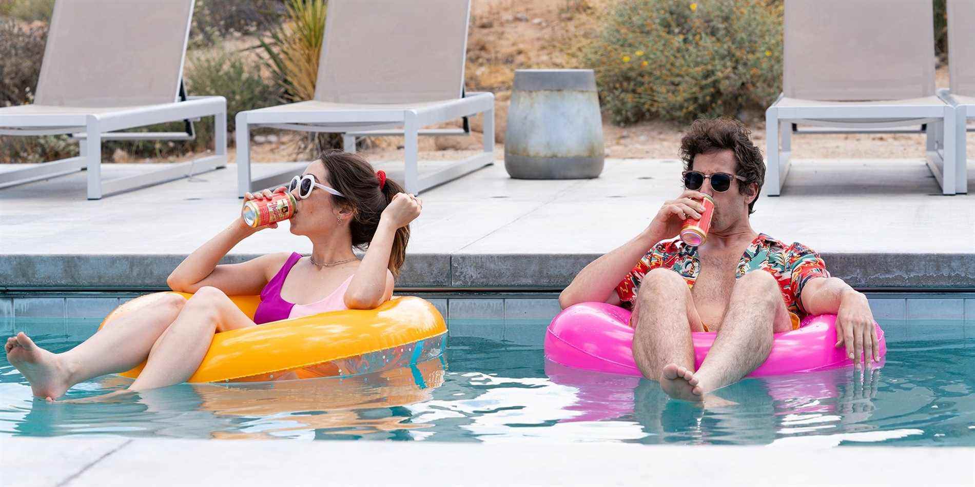 Andy Samberg et Cristin Milioti à Palm Springs