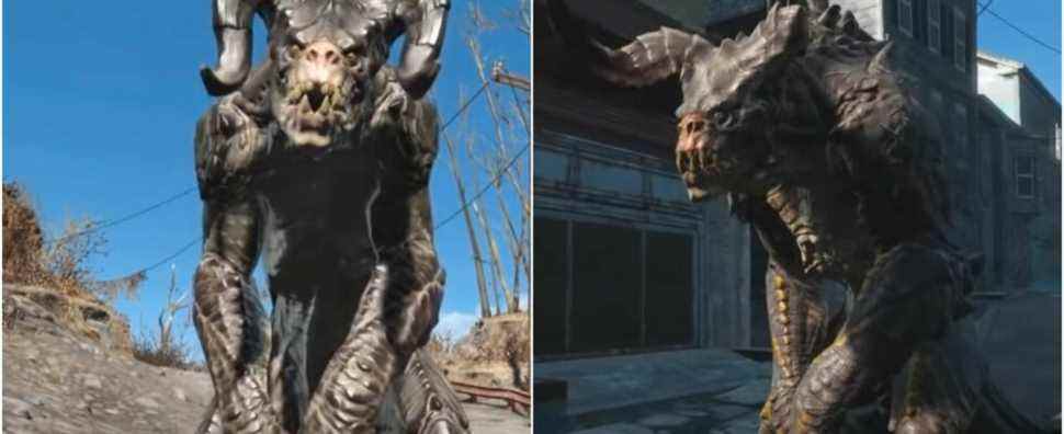 Fallout 4 Two Deathclaws In Outside Locations