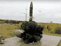 Un missile balistique intercontinental décolle d'un silo quelque part en Russie sur une photo non datée.  Le Kremlin a fait de la modernisation des forces nucléaires stratégiques russes l'une de ses principales priorités.