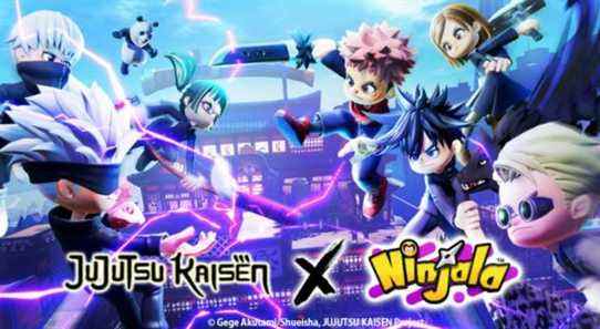 La prochaine collaboration de Ninjala est avec la série manga et anime Jujutsu Kaisen
