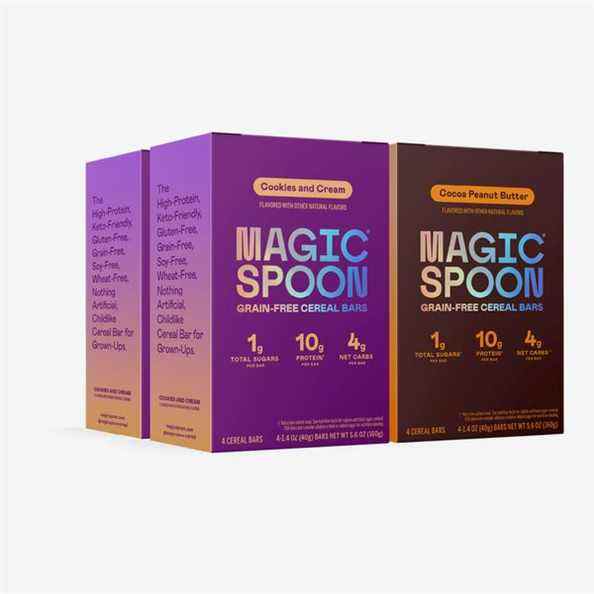 Pack combo de barres de céréales Magic Spoon