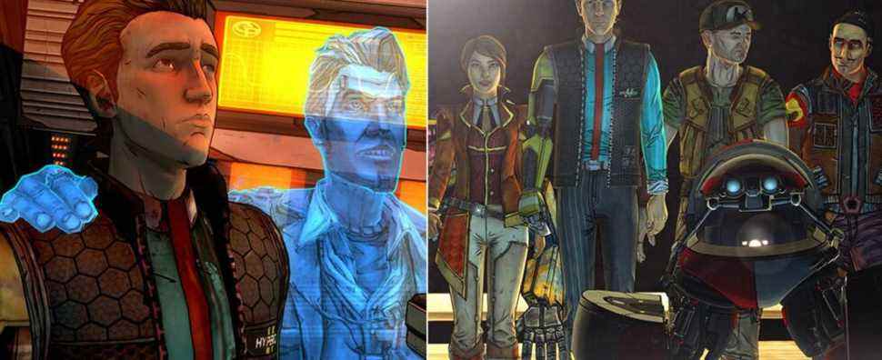 Tales From The Borderlands Split Image