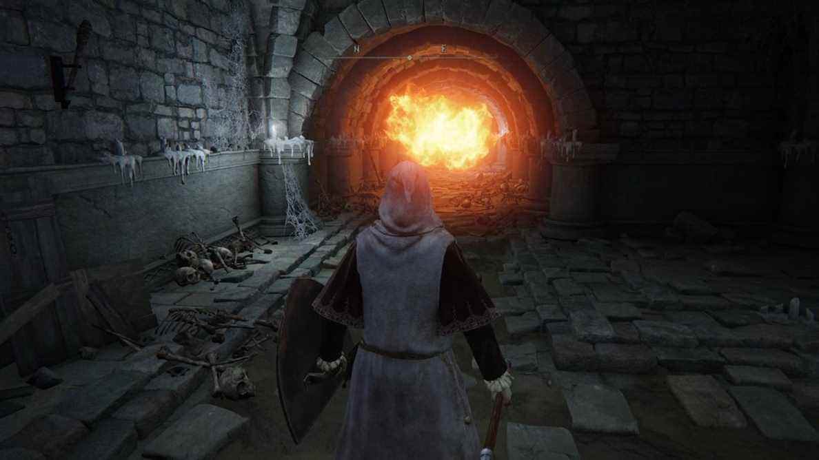Elden Ring Stormfoot Catacombs guide le tunnel de tir