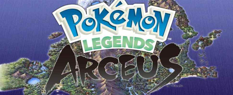 pokemon legends arceus logo sinnoh map