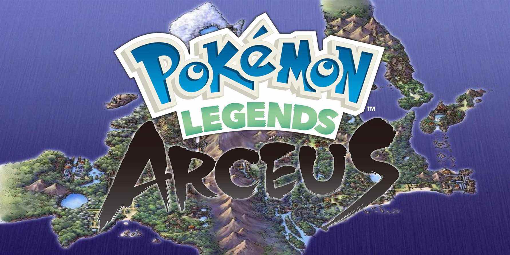 pokemon légendes arceus logo sinnoh carte