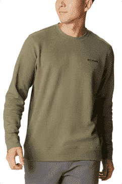 Columbia Sweat-shirt en tricot gaufré Pine Peak pour homme