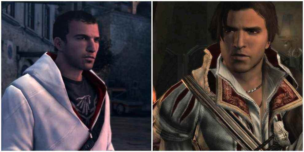 Comparaison côte à côte entre Ezio et Desmond