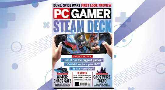 Numéro d'avril de PC Gamer UK : le Steam Deck est arrivé