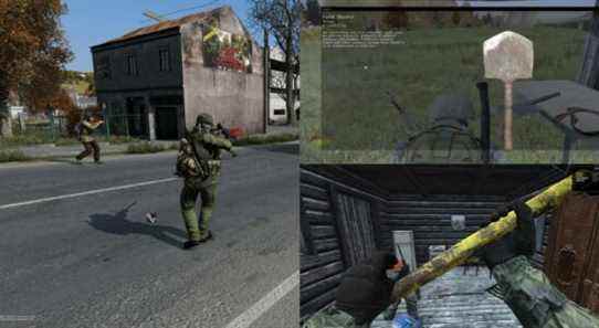 Showcase of the Shovel and Sledgehammer from Dayz.