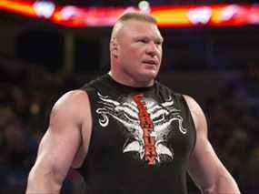 Brock Lesnar, superstar de la lutte.