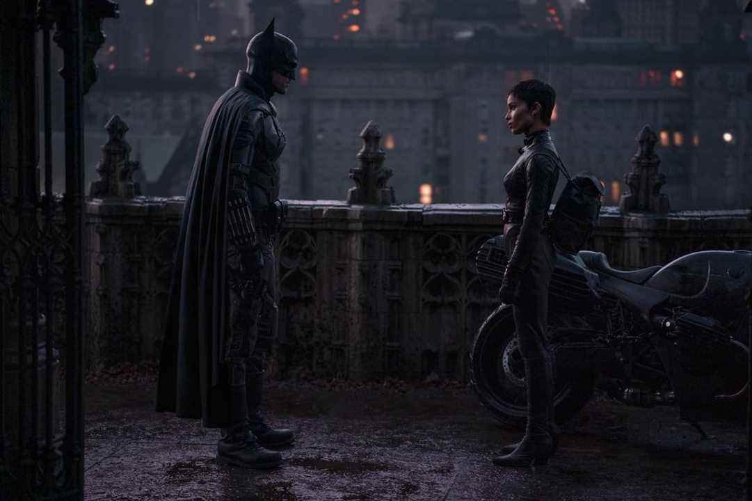 Batman et Catwoman dans The Batman
