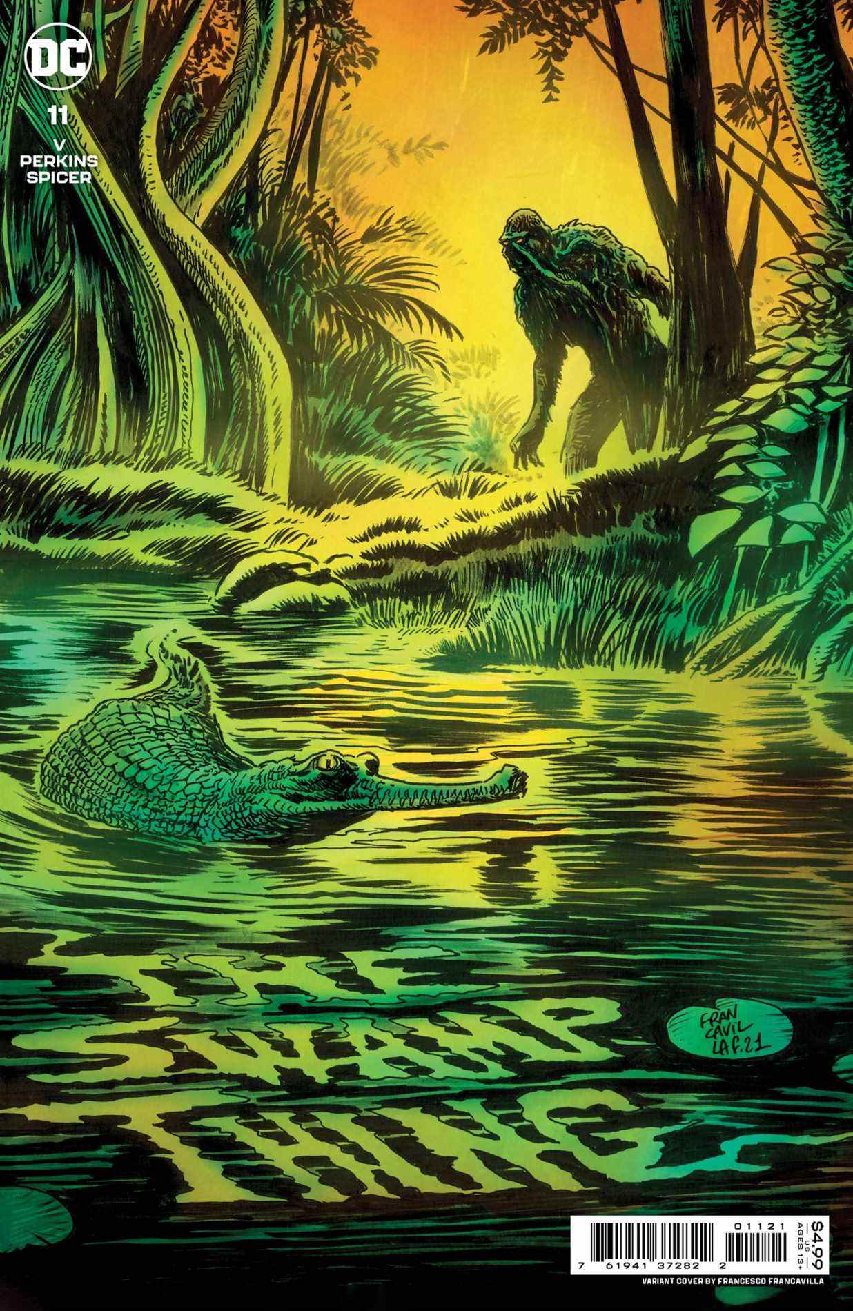 Couverture de The Swamp Thing #11