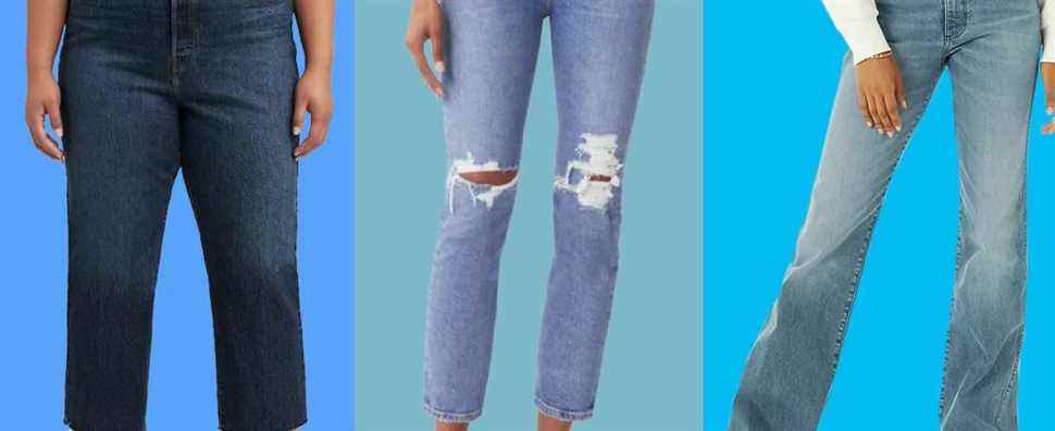 Les 6 meilleurs jeans taille haute