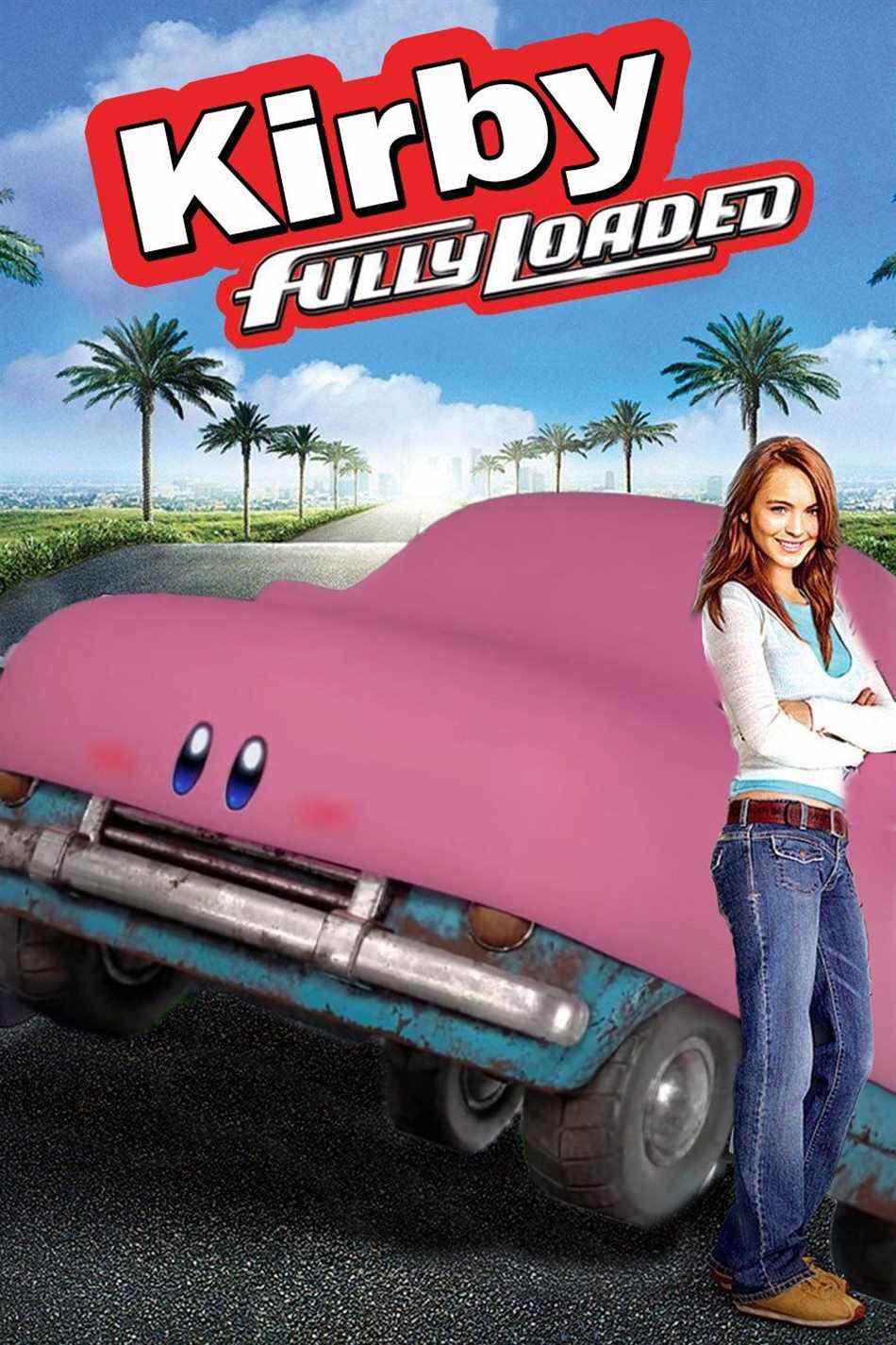 Un mème Kirby impliquant Herbie Fully Loaded