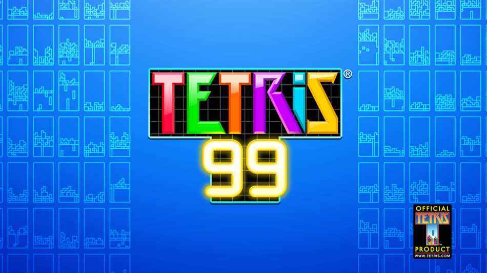 Le logo de Tetris 99, l'un des meilleurs jeux de bataille royale