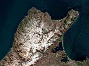 Des gens voient un chat sur cette image satellite du Cap-Breton, N.-É.