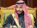 PHOTO DE DOSSIER: Le prince héritier saoudien Mohammed bin Salman prend la parole lors du sommet du Golfe à Riyad, en Arabie saoudite, le 14 décembre 2021. Bandar Saudi Press Agency / Handout via REUTERS / File Photo