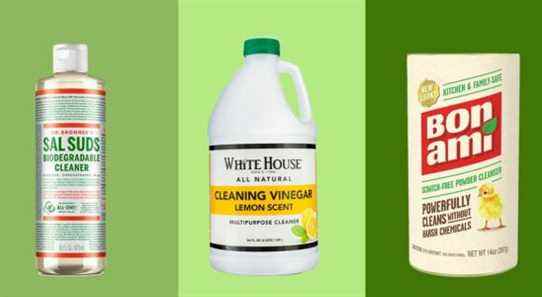 Les 8 meilleurs produits de nettoyage naturels