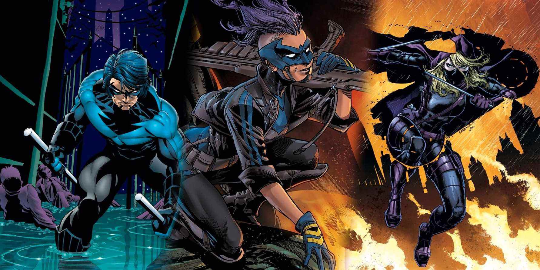 DC CW Gotham Knights Nightwing Spoiler Oiseau Bleu