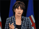 Sonya Savage, ministre de l'Énergie de l'Alberta.