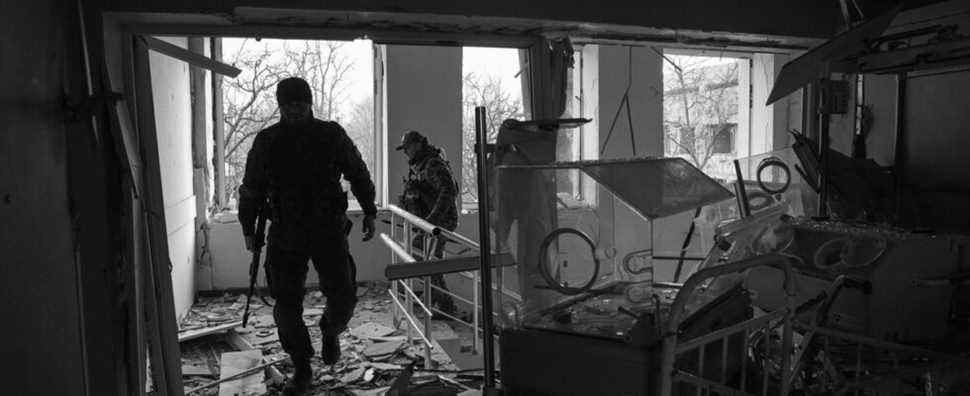 Les forces russes bombardent un hôpital pour enfants