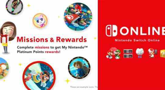 guide to new rewards and missions nintendo switch online