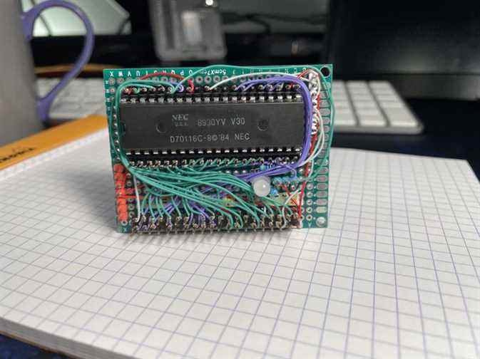 Chapeau PC 8086 de Robin Grosset pour le Raspberry Pi