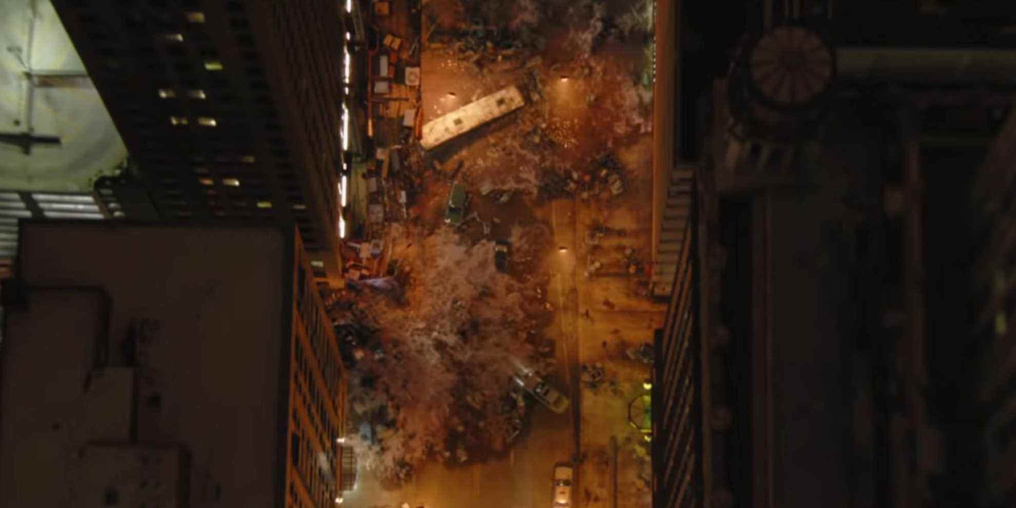 Les rues de Gotham City inondées dans The Batman