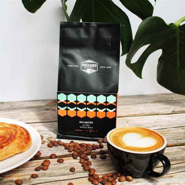 Volcano Coffee Works grains de café entiers équilibrés