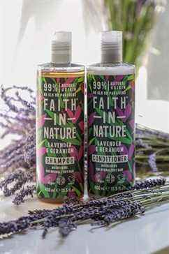 Ensemble de shampoing et revitalisant naturel Faith in Nature