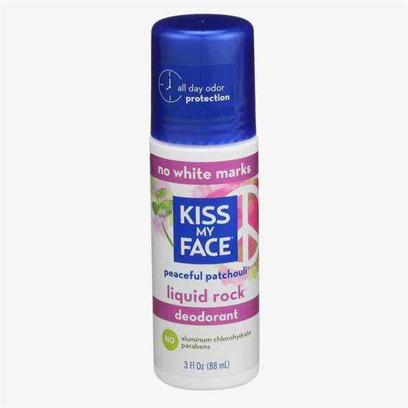 Déodorant à bille liquide Kiss My Face No White Marks (Paceful Patchouli, 88 ml)